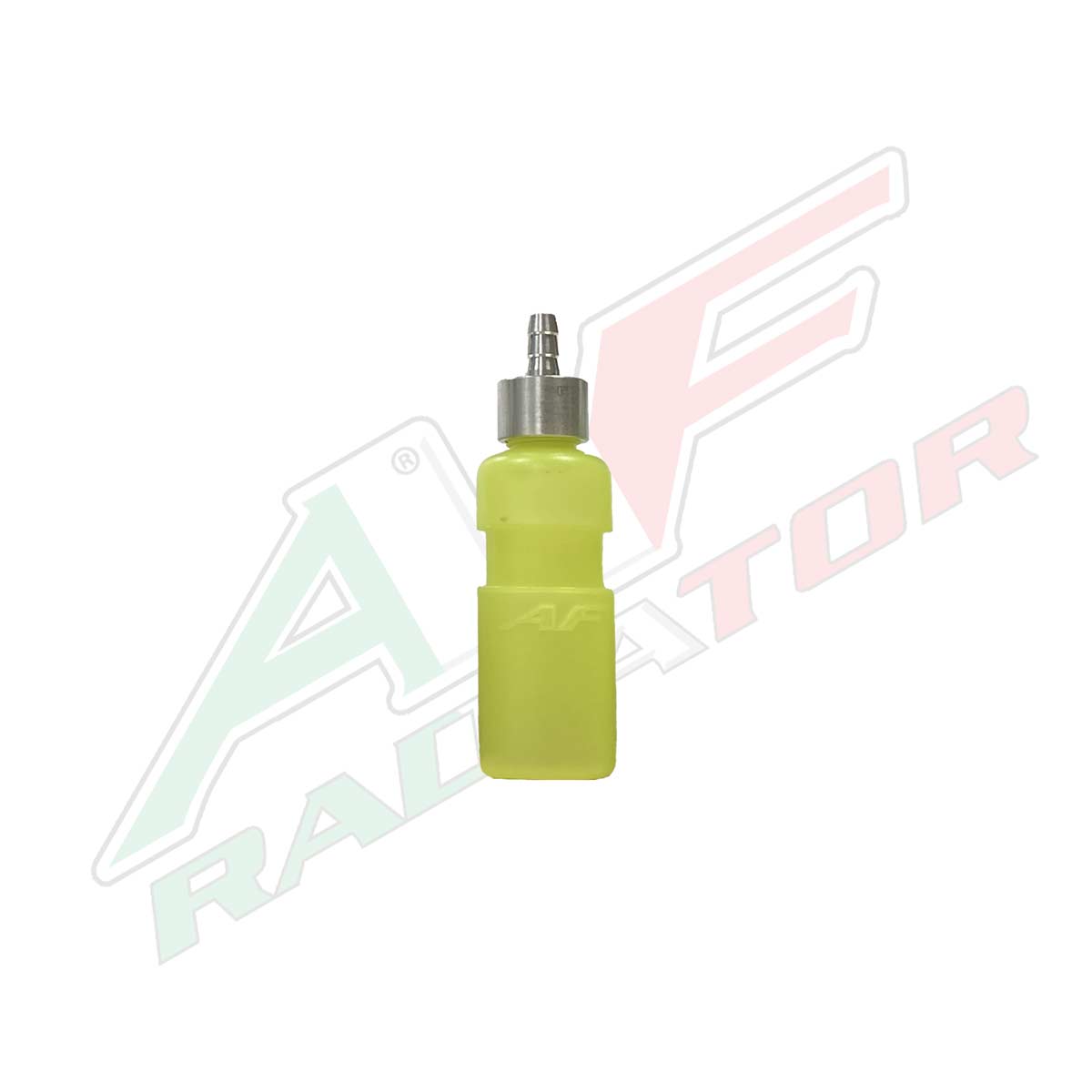 water recovery bottles go kart af radiator yellow fluo