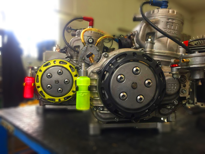 go kart af radiator engine oil recovery tank